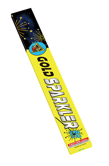 20 INCH GOLD SPARKLER BY MM(2/12/12)