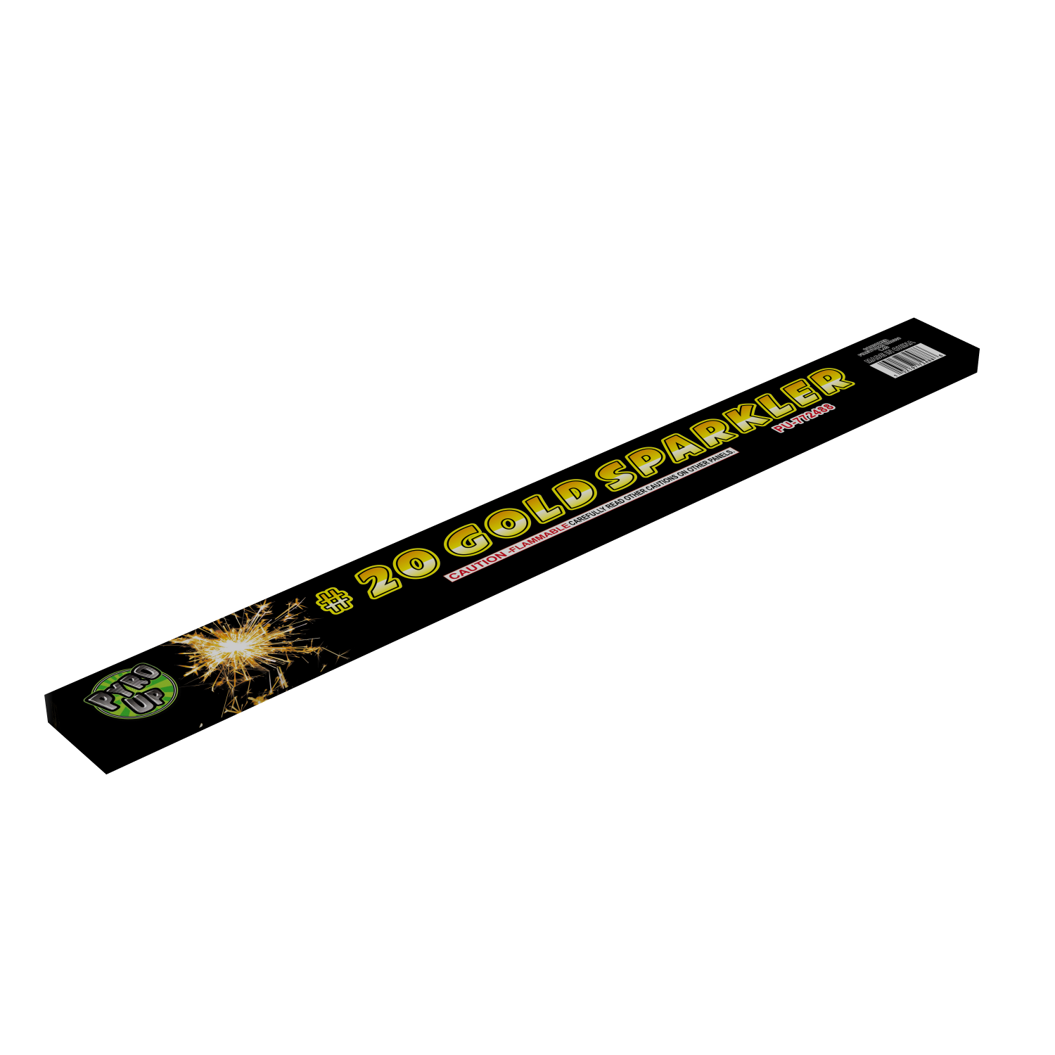 20 INCH GOLD SPARKLERS BY PU(20/4/6)