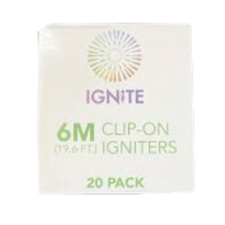 6M CLIP-ON IGNITERS (20 PACK)