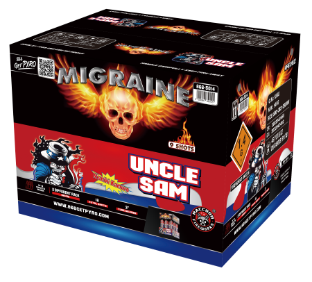 MIGRAINE/UNCLE SAM BY 866(1/2) (Case - 2 Units Mixed)