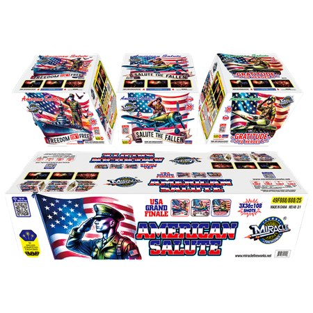 36'S AMERICAN SALUTE BY M (3/1)