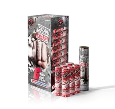 Break The Rules 6" Shells By RA (Case - 12 Units)