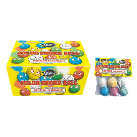 COLOR SMOKE BALLS BY M (20/12/6)