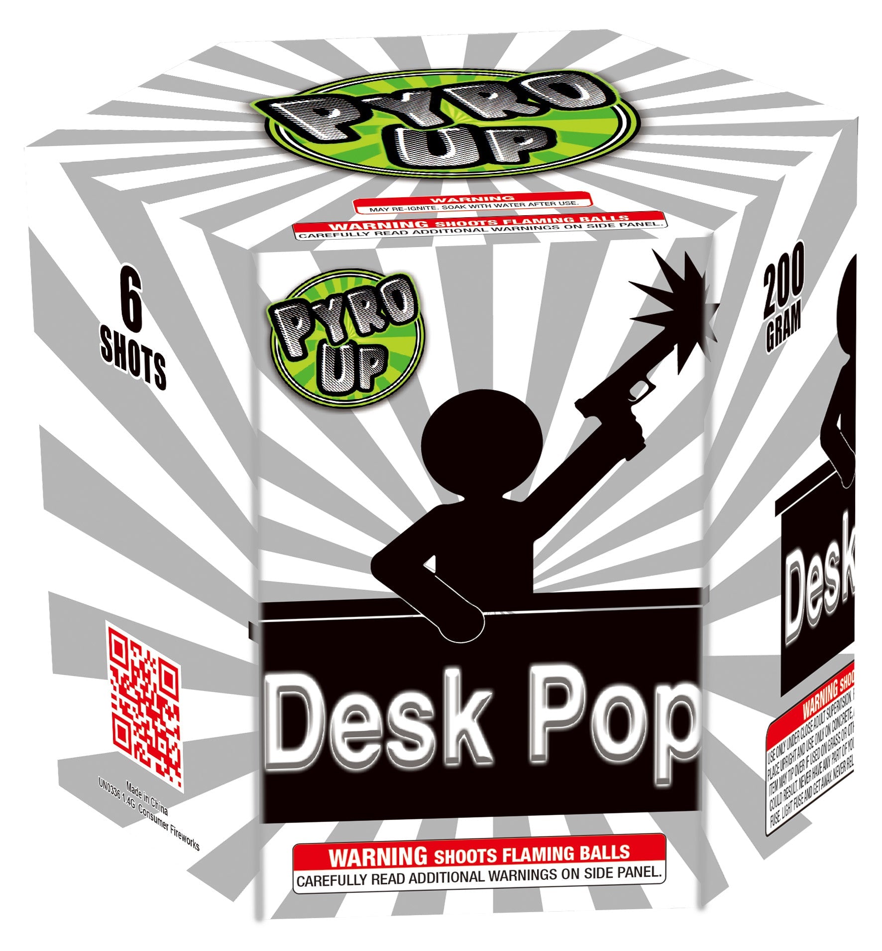 Desk Pop 6 Shot By PJ (Case - 8 Units)