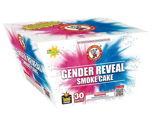 GENDER REVEAL SMOKE CAKE 30'S BY W(2/2)