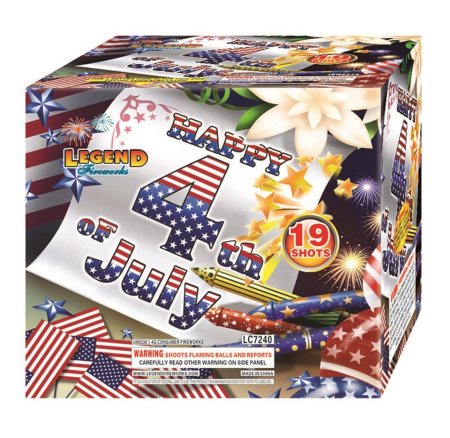 HAPPY 4TH OF JULY BY LEG(12/1)