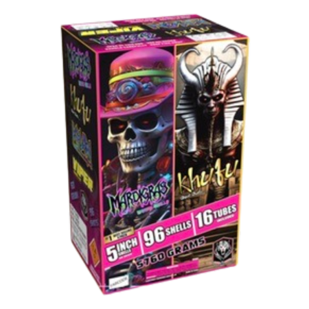 5" KK MARDI GRAS VIPER SHELLS BY RL (4/24)