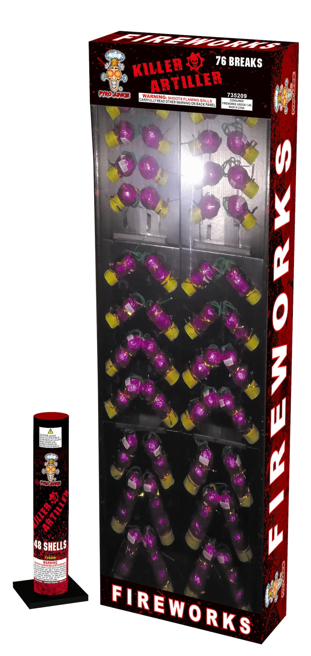 Killer Artillery 48 Shells By PJ (Case - 2 Units)