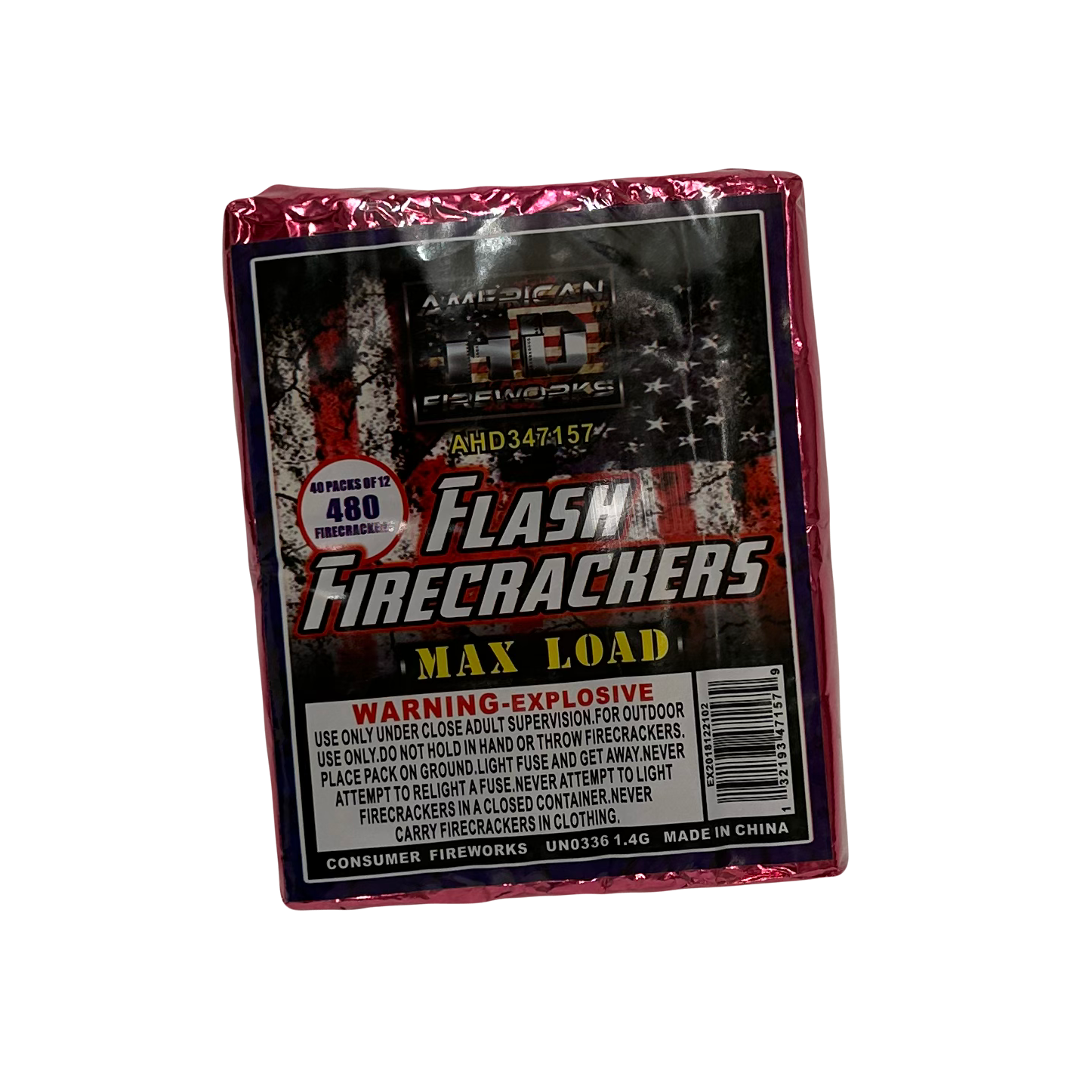 AMERICAN HD FLASH CRACKER 12'S BY AHD(32/40/12)
