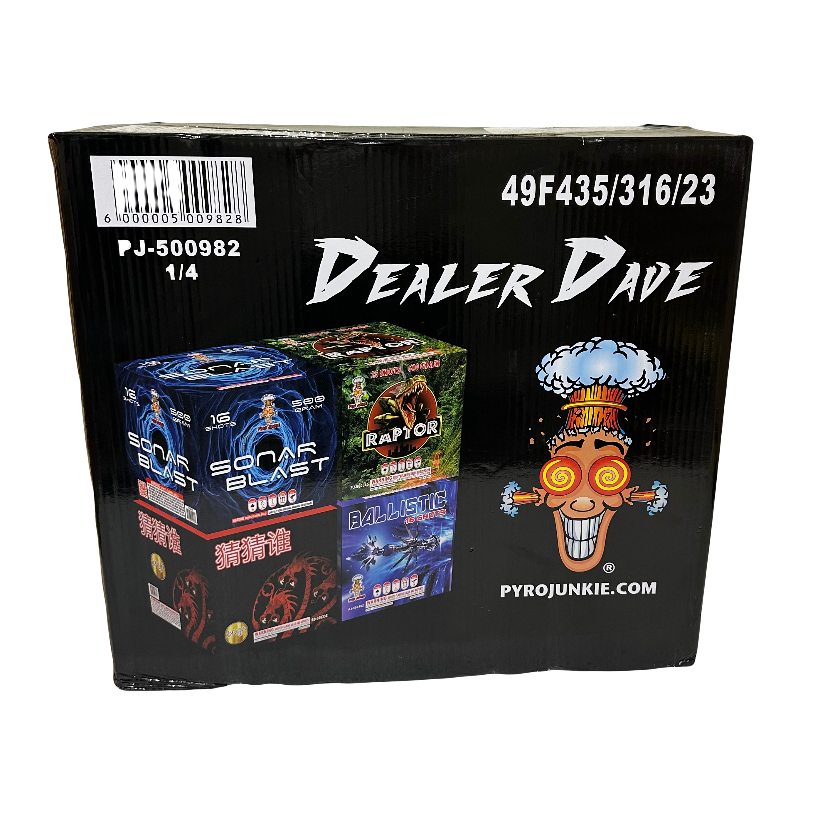 DEALER DAVE MIX BY PJ(1/4)(Case - 4 Units Mixed)