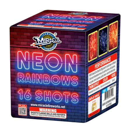 NEON RAINBOWS 16'S BY M (12/1)