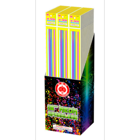 18 INCH NEON SPARKLERS BY RL (100/5)