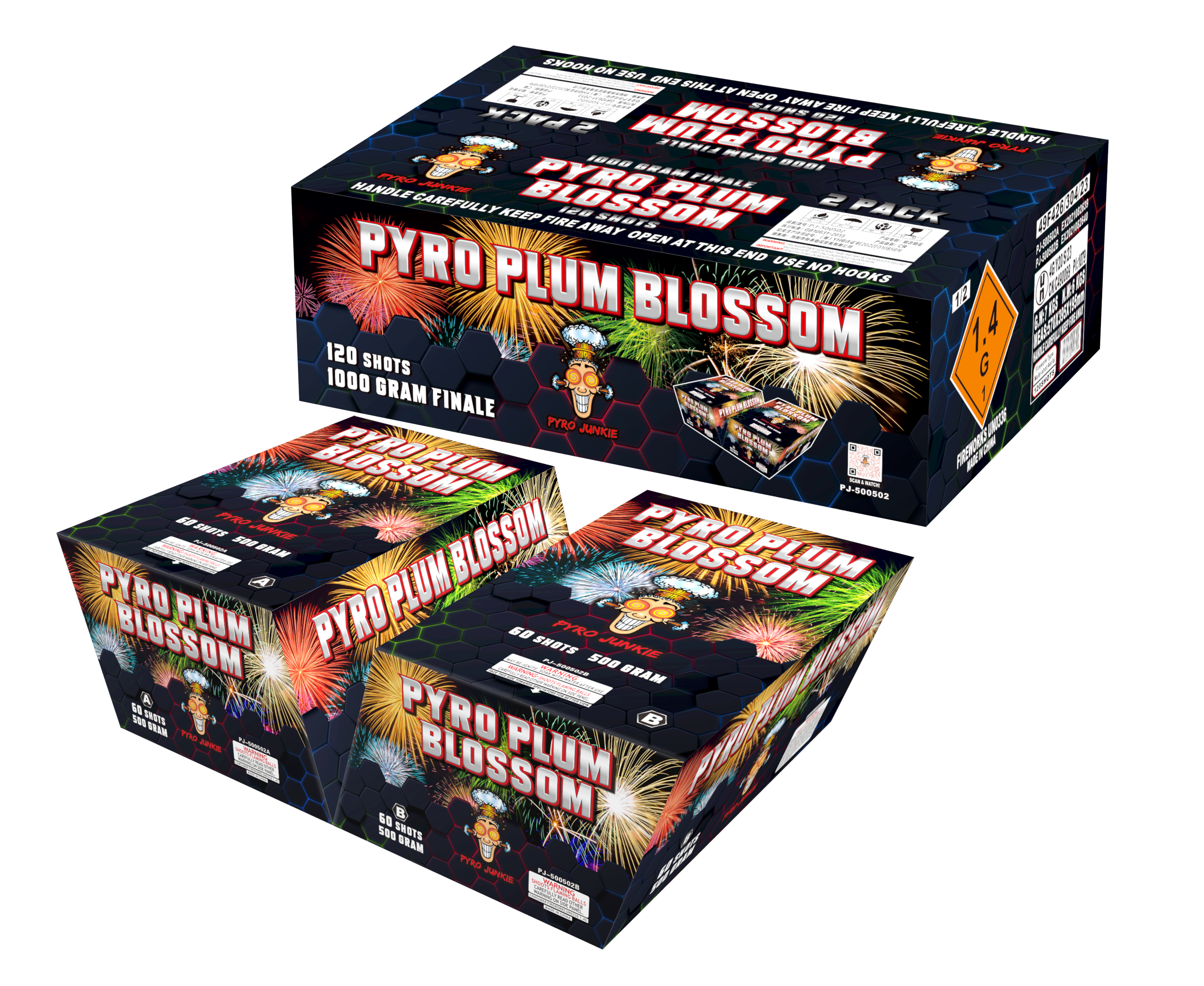 Pyro Plum Blossom By PJ (Case - 1 Units)