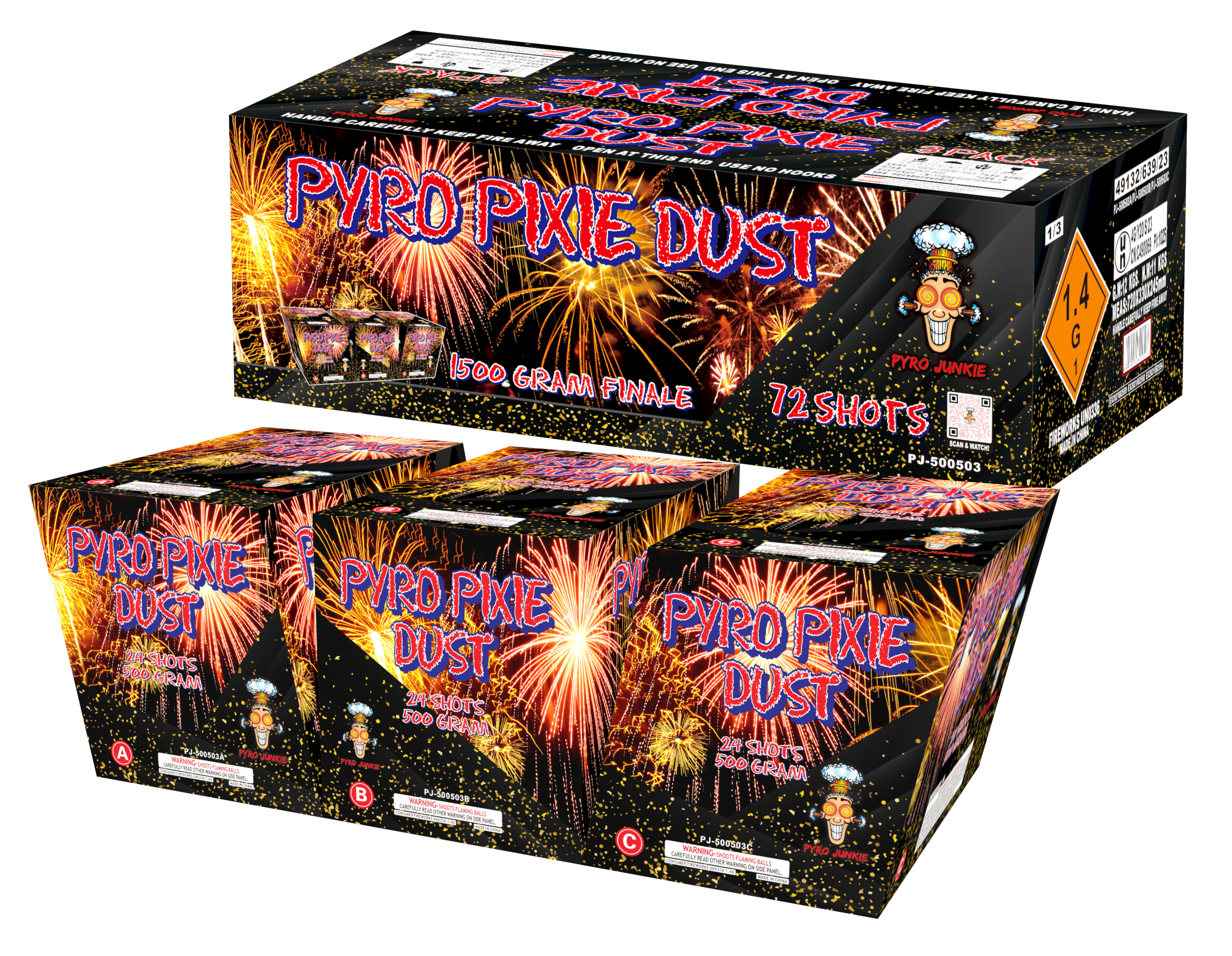 PYRO PIXIE DUST BY PJ (Case - 1 Units)
