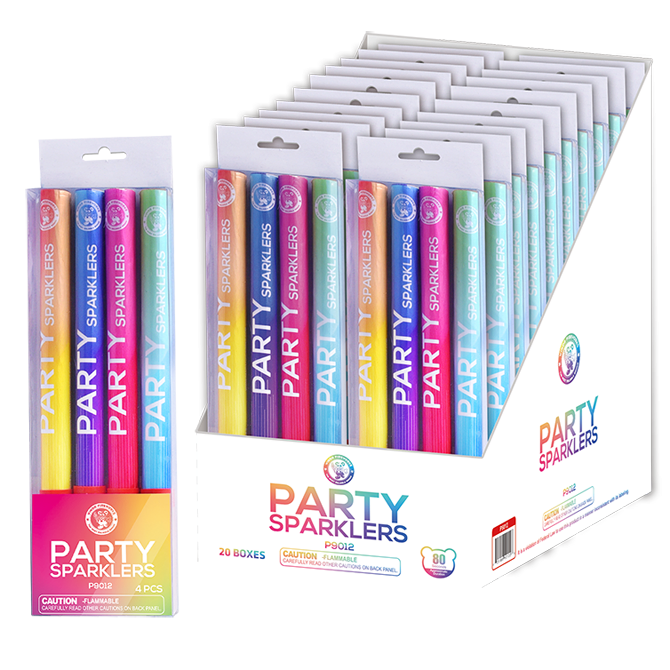 PARTY SPARKLERS BY W(4/20/4)