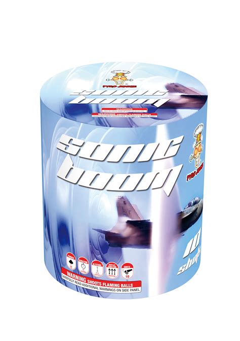 Sonic Boom 10 Shot By PJ (Case - 8 Units)