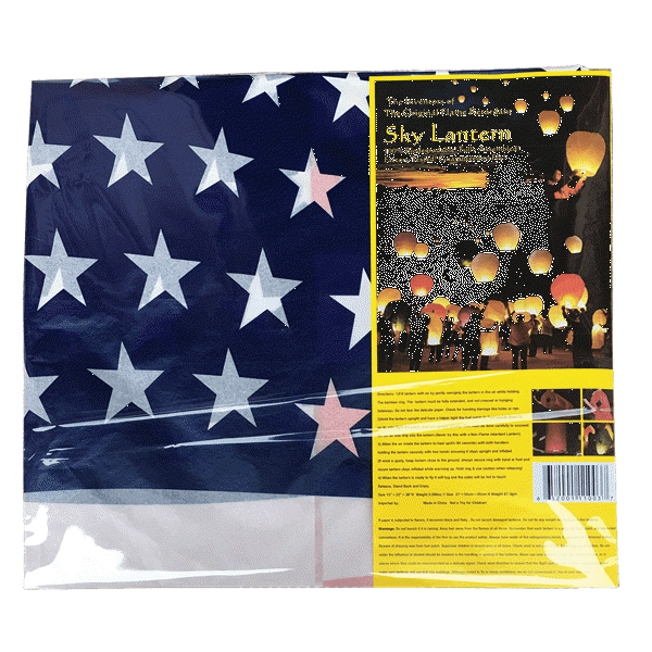 SKY LANTERN AM FLAG BY WN (36/1)
