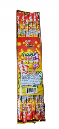 TEXAS POP ROCKET WITH BOX BY LEG(72/12)