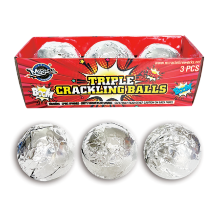 TRIPLE CRACKLING BALLS BY M (30/3)