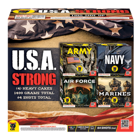 USA STRONG BY BC (4/1) (Case - 4 Units Mixed)