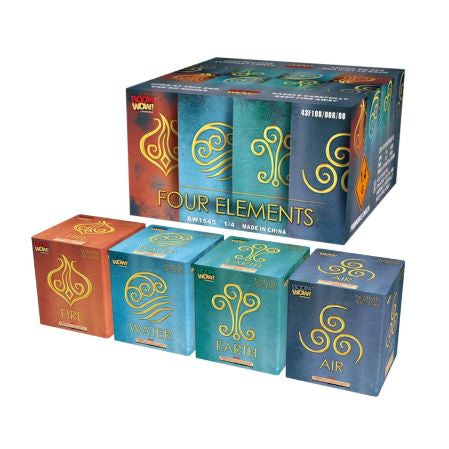 FOUR ELEMENTS ASSORTED CASE BY BW(1/4) (Case - 4 Units Mixed)