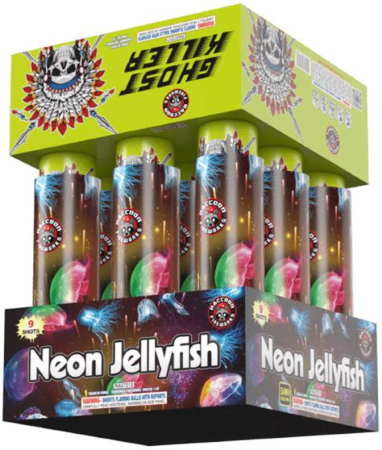 NEON JELLYFISH 9'S/GHOST KILLER 9 SHOT BY RA(1/2)