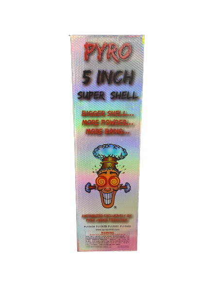 PYRO 5 INCH SUPER SHELLS BY PJ(4/24)