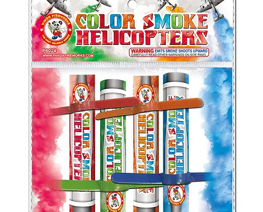 COLOR SMOKE HELICOPTERS BY W (48/4)