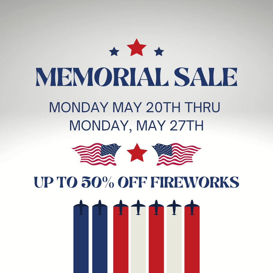 Order online & Pick up in Store! Memorial Day Sale Now On!