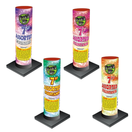7" FIREWORKS BY PU (18/4)