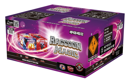 RACCOON MAGIC BY 866(1/2) (Case - 2 Units Mixed)