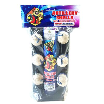 ARTILLERY SHELLS WITH WHISTLING TAILS BY MM(24/6)