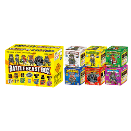 BATTLE BEAST BOX BY M (1/6) (Case  - 6 Units Mixed)