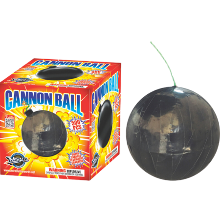 CANNON BALL(500 PCS CRACKERS) BY M (18/1)