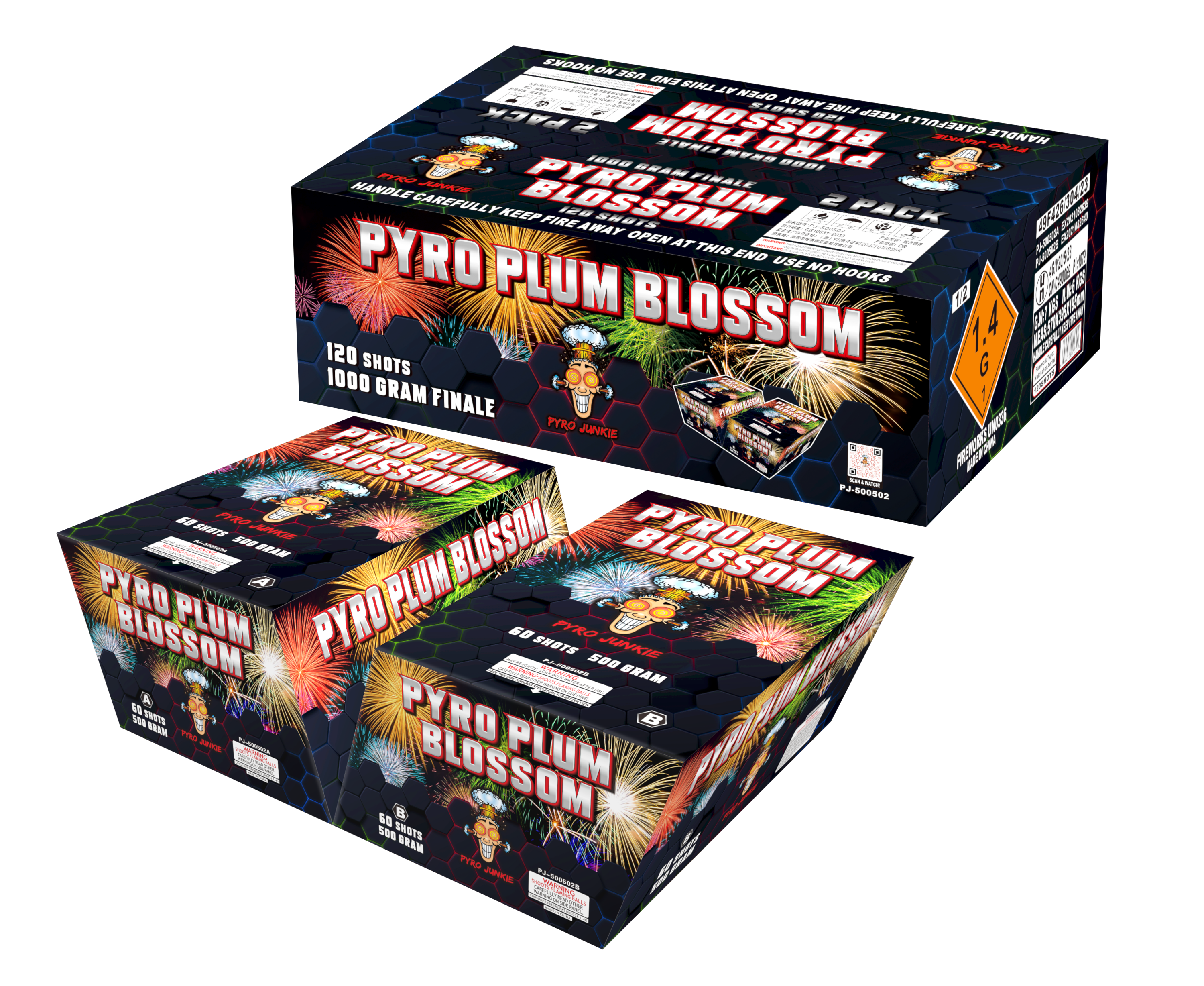 Pyro Plum Blossom By PJ (Case - 1 Units)