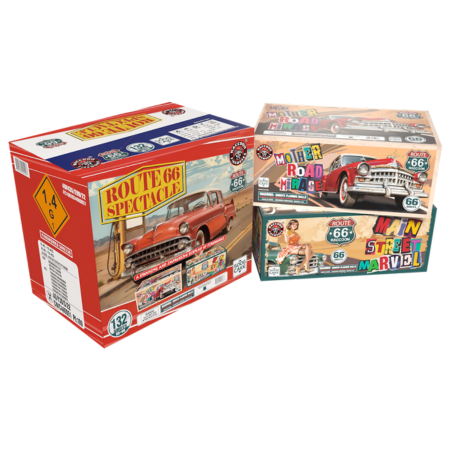 ROUTE 66 SPECTACLE BY RA (1/2) (Case  - 2 Unit Mixed)