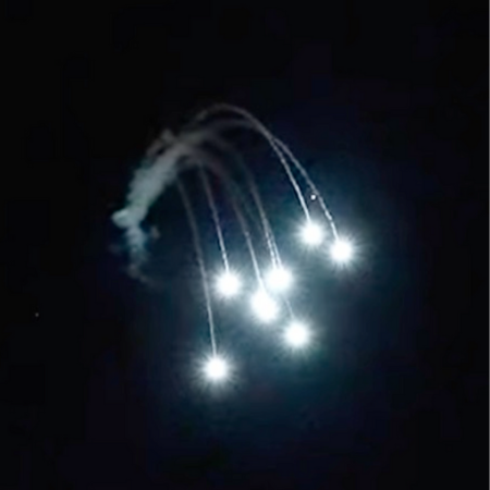 SILVER STROBE WATERFALL 50MM - SINGLE SHOT PRO BY 76P(18/1)