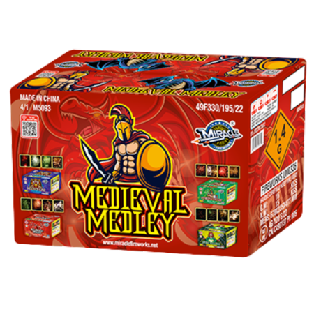 MEDIEVAL MEDLEY 48'S BY M (1/4) (Case  - 4 Units Mixed)