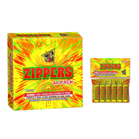 ZIPPERS BY MM (4/40/6)